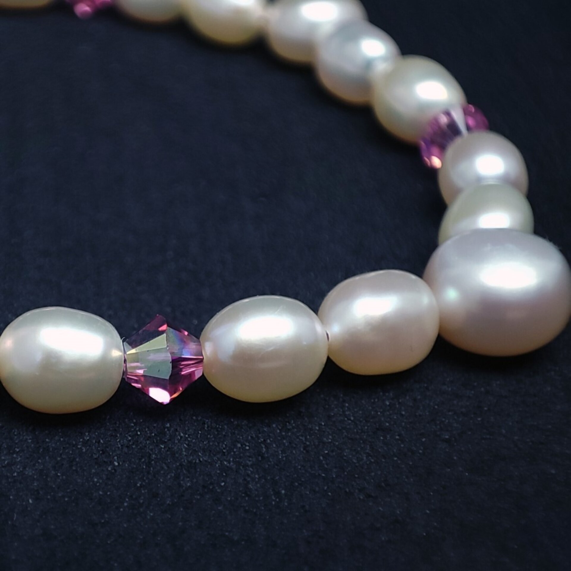 Pink Pearls & Swarovski Collection - 6